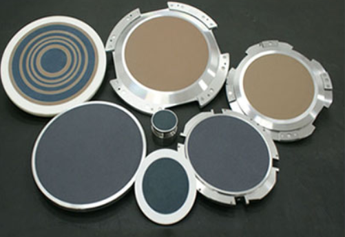 Вакуумний патрон з пористого оксиду алюмінію