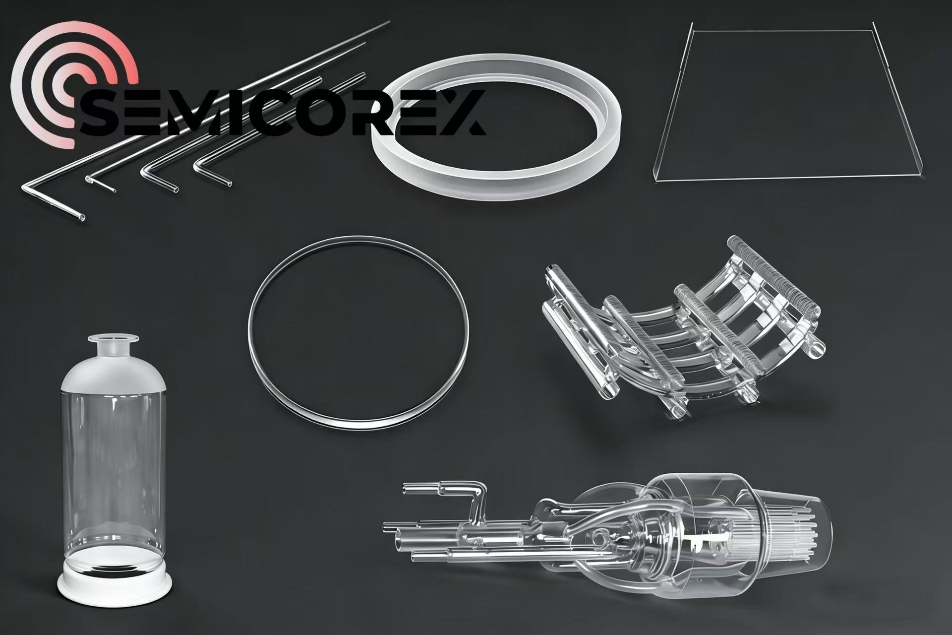 Загальні напівпровідникові кварцові компоненти та застосування