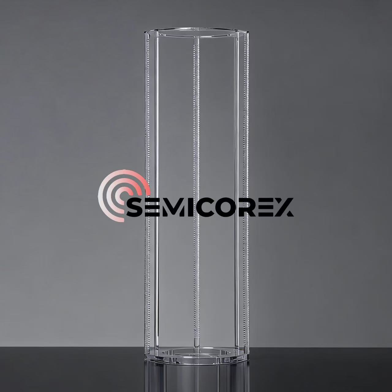 Вертикальні кварцові вафельні човники